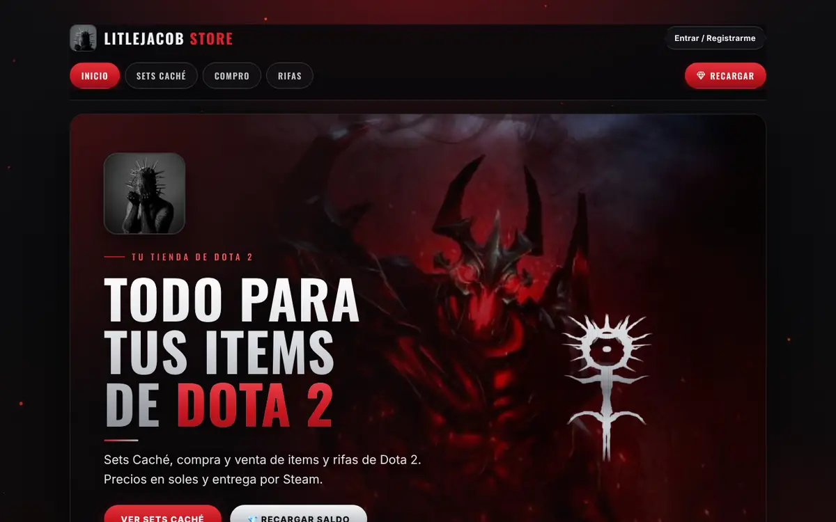 Página de inicio de LitleJacob Store